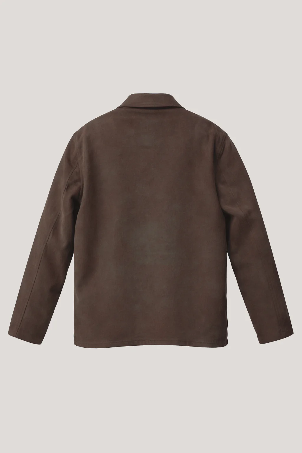 Aldgate Baseball Shacket - Chocolate Moleskin - Image 5