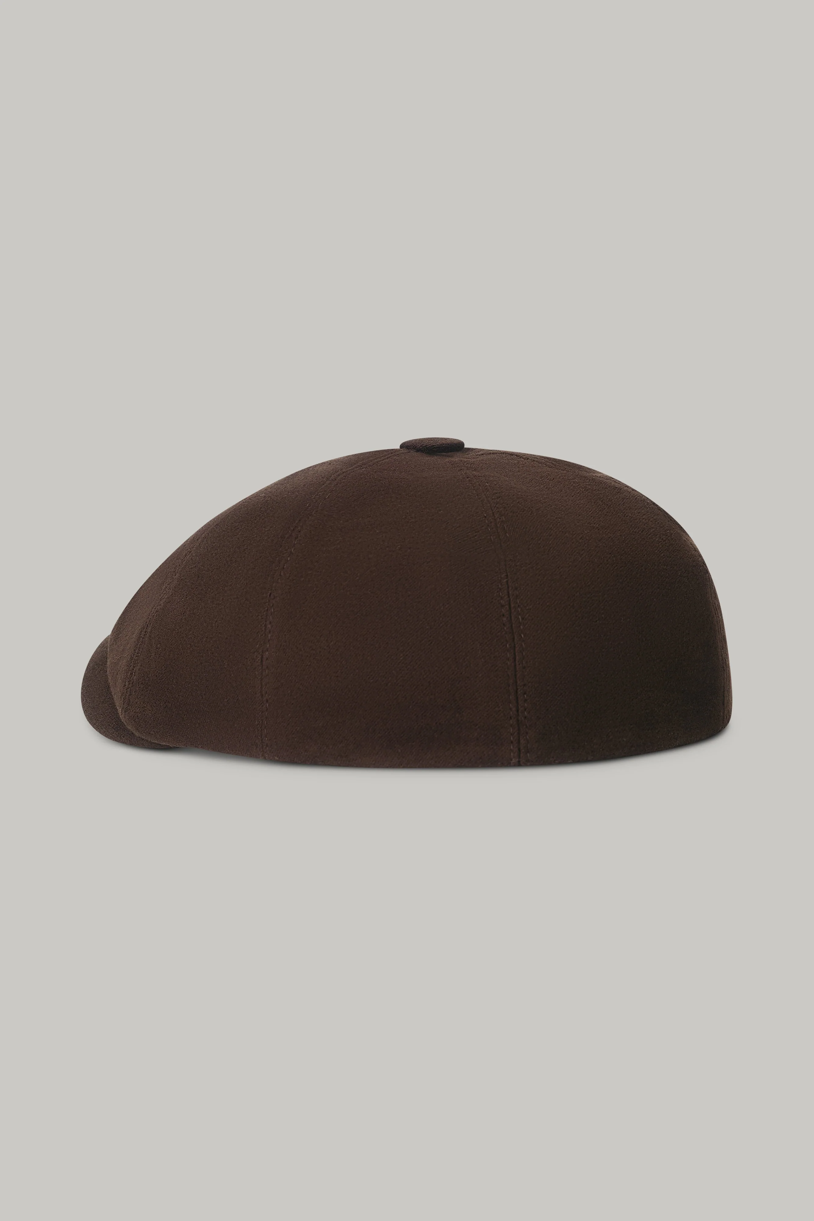 Baker Boy Hat - Chocolate Moleskin - Image 7