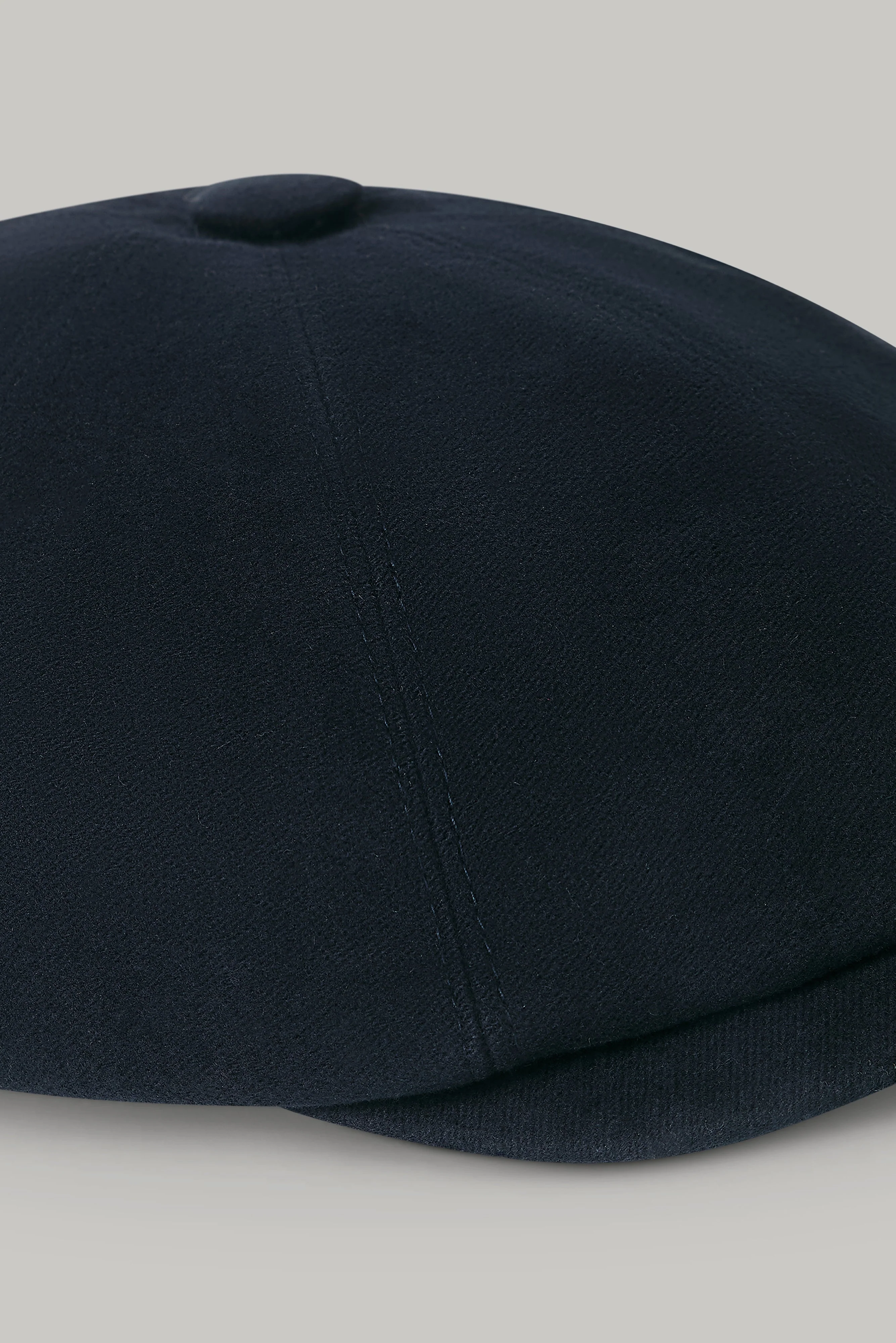 Baker Boy Hat - Navy Moleskin - Image 5