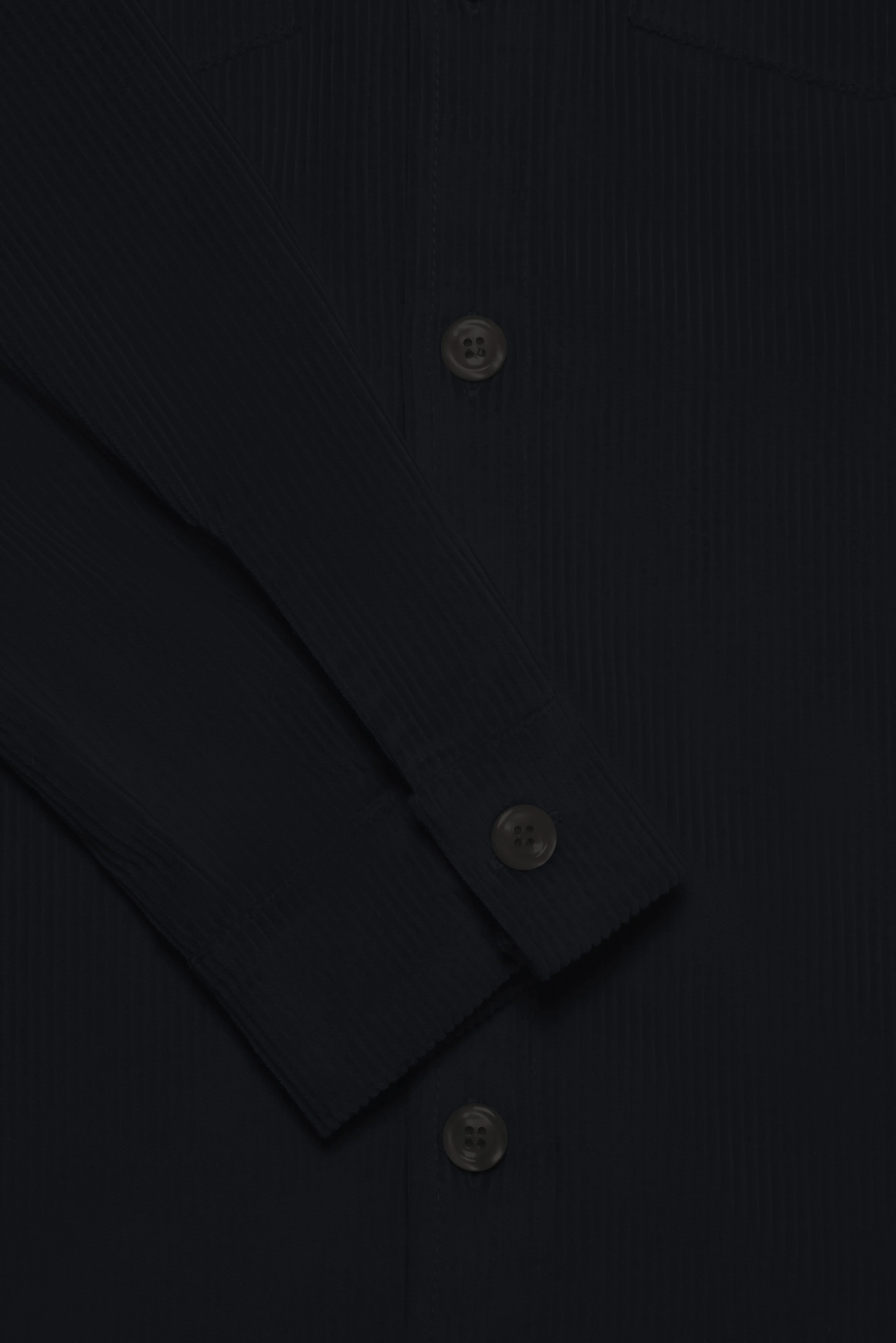 Bart Corduroy Overshirt - Black - Image 3