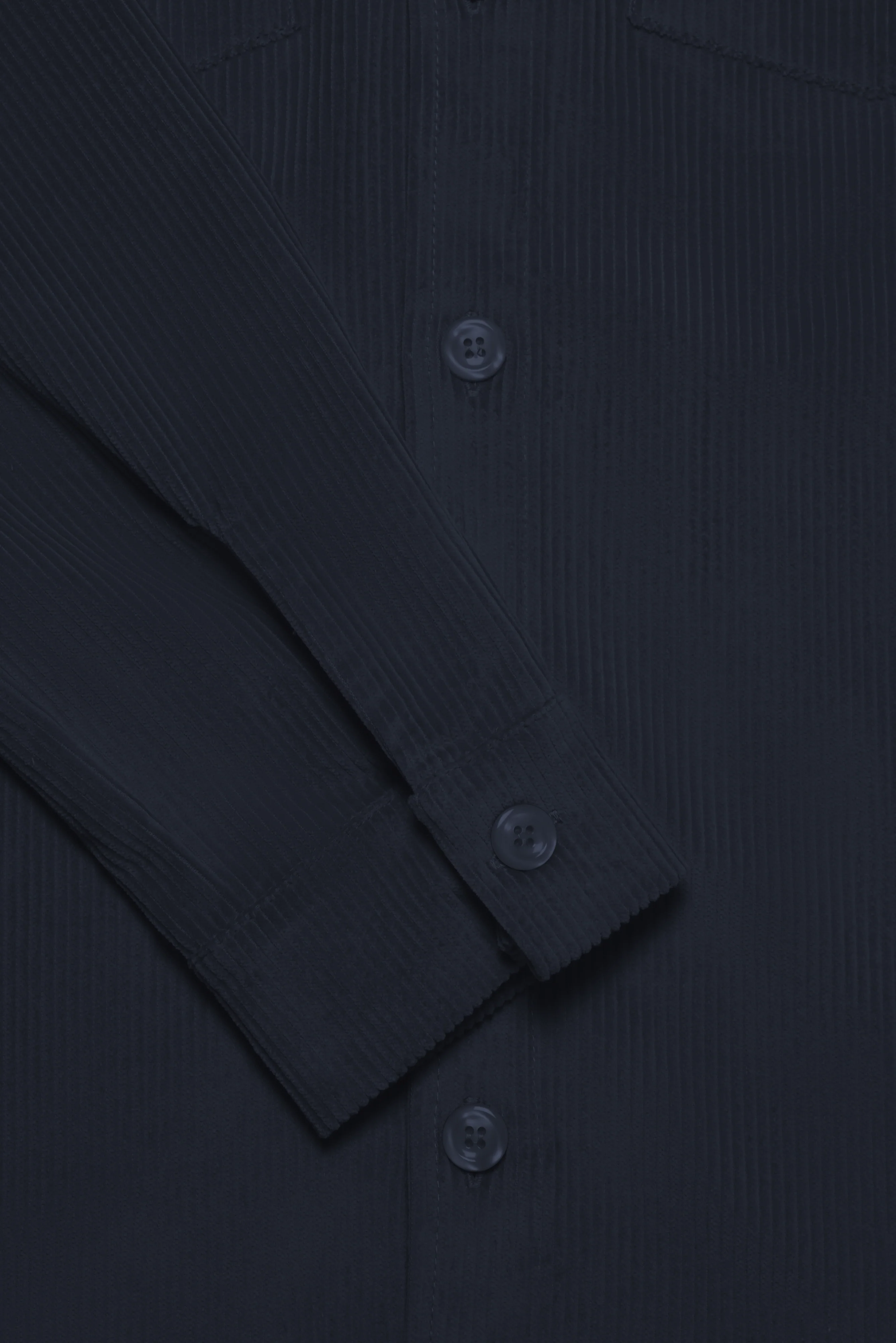 Bart Corduroy Overshirt - Dark Navy - Image 7
