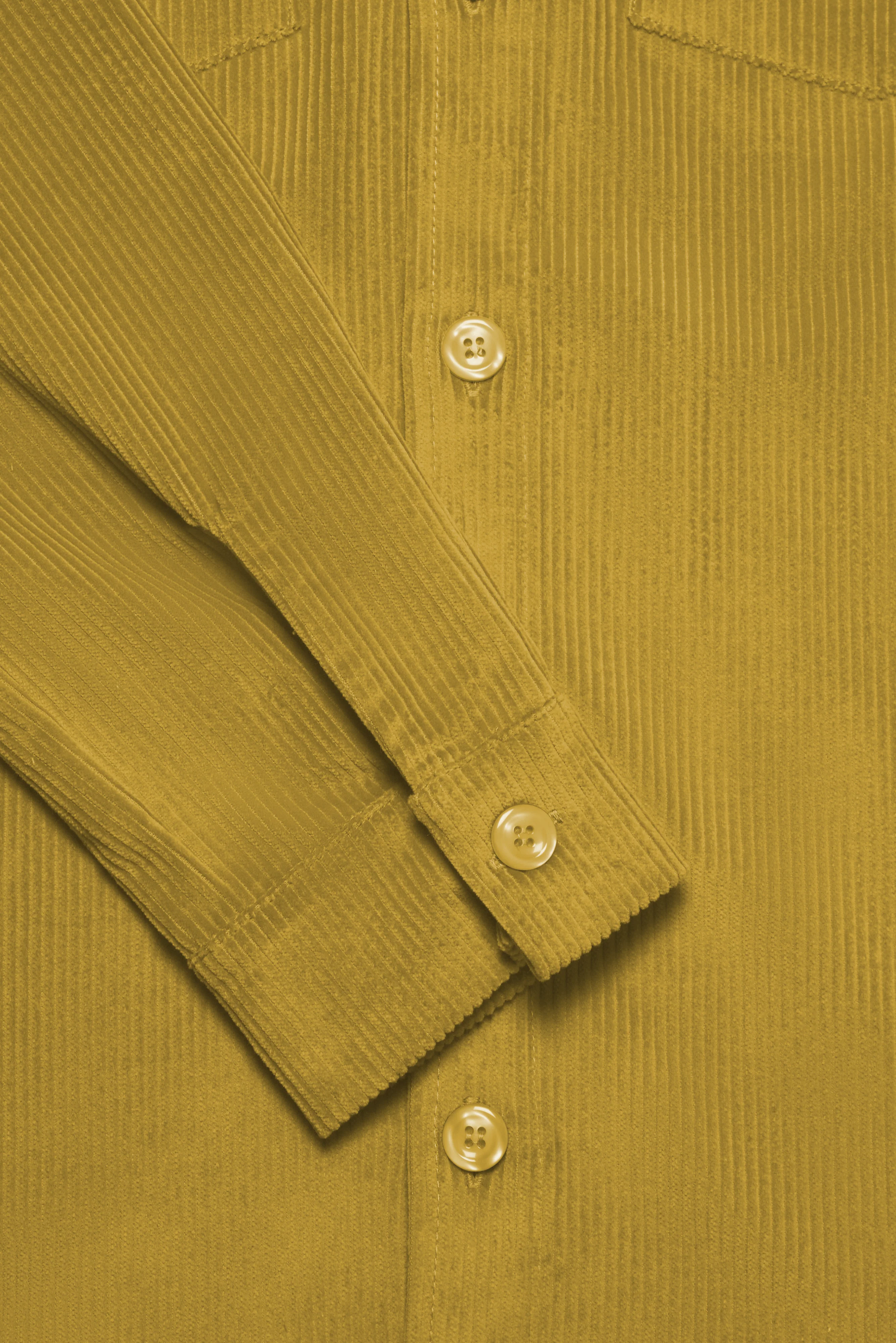 Bart Corduroy Overshirt - Gold - Image 8