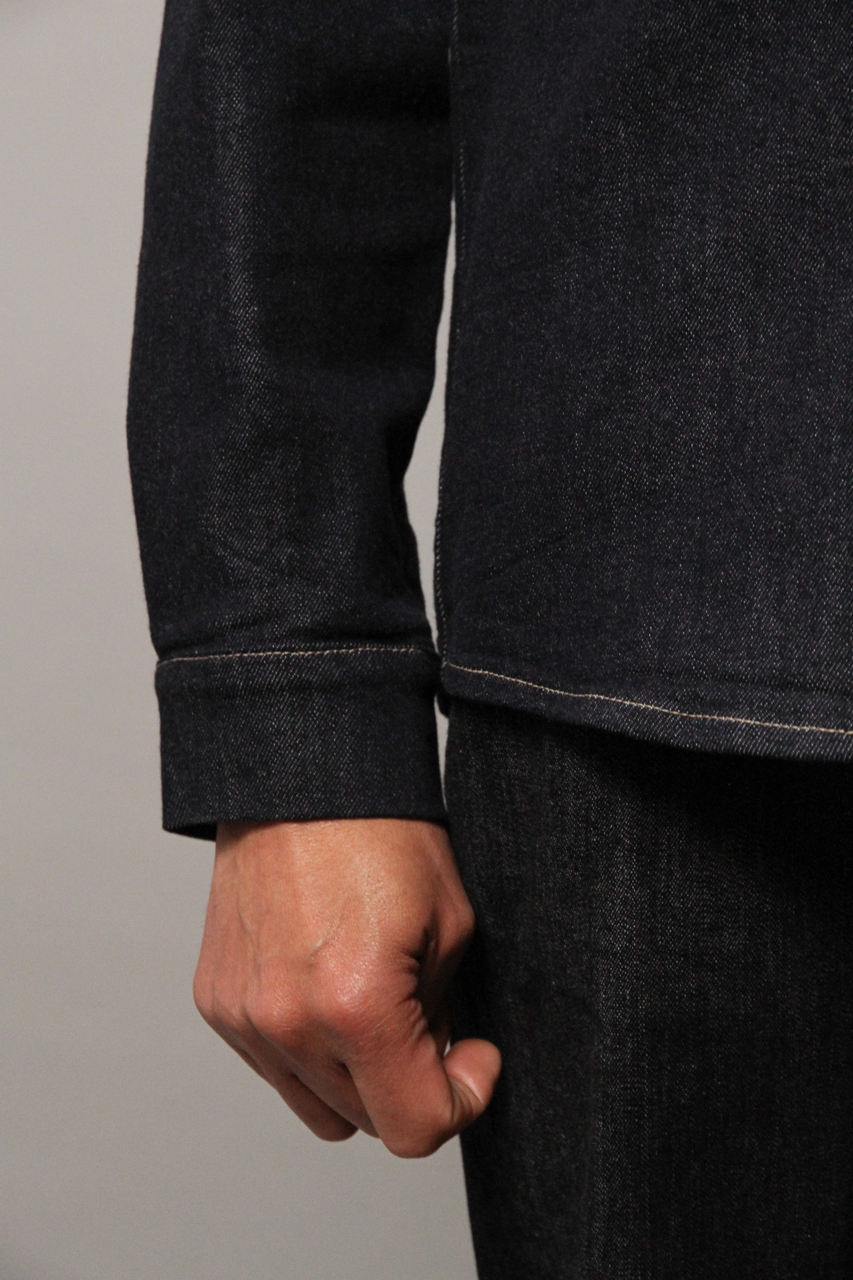 Bart Denim Button Overshirt - EverBlue - Image 10