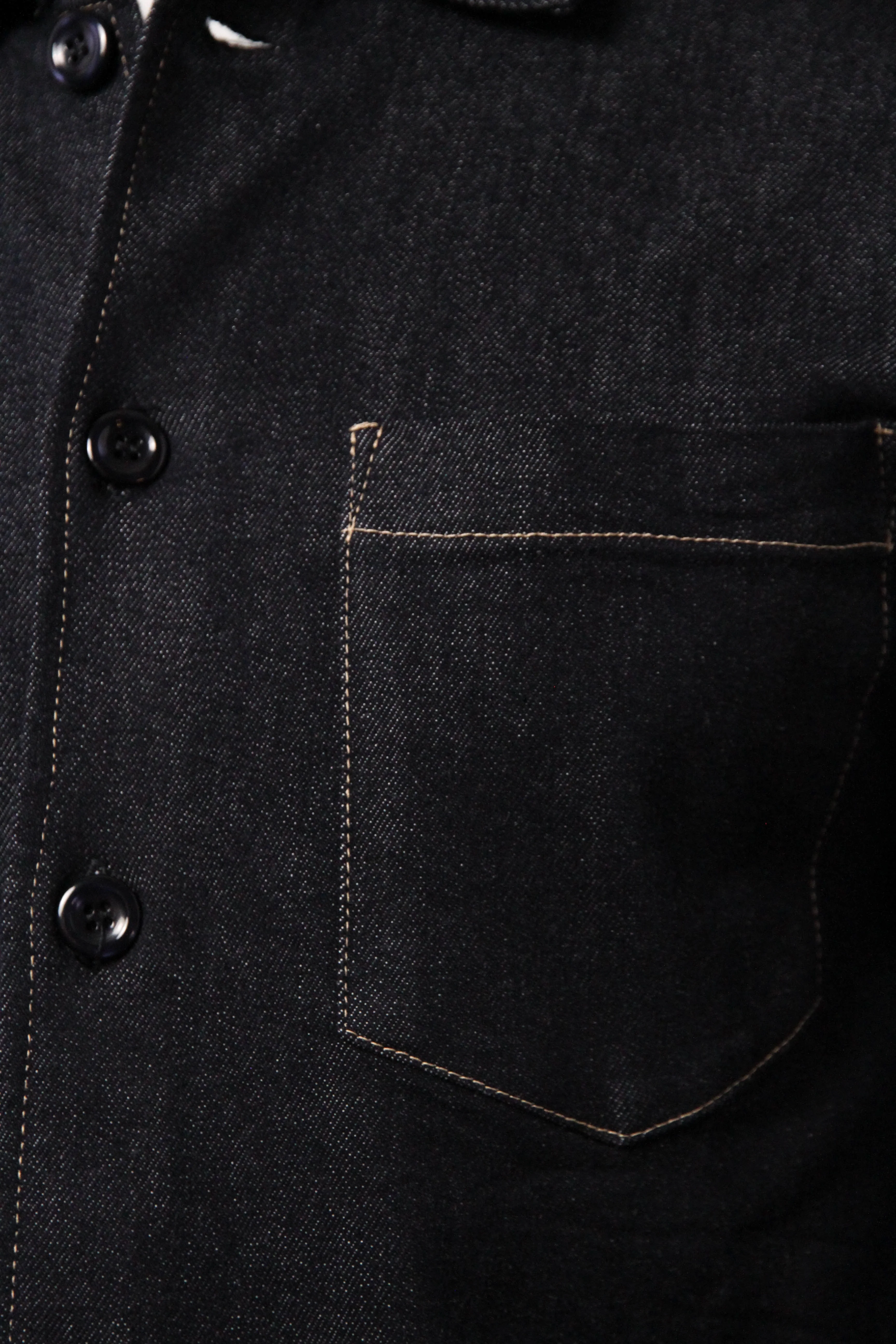 Bart Denim Button Overshirt - EverBlue - Image 11