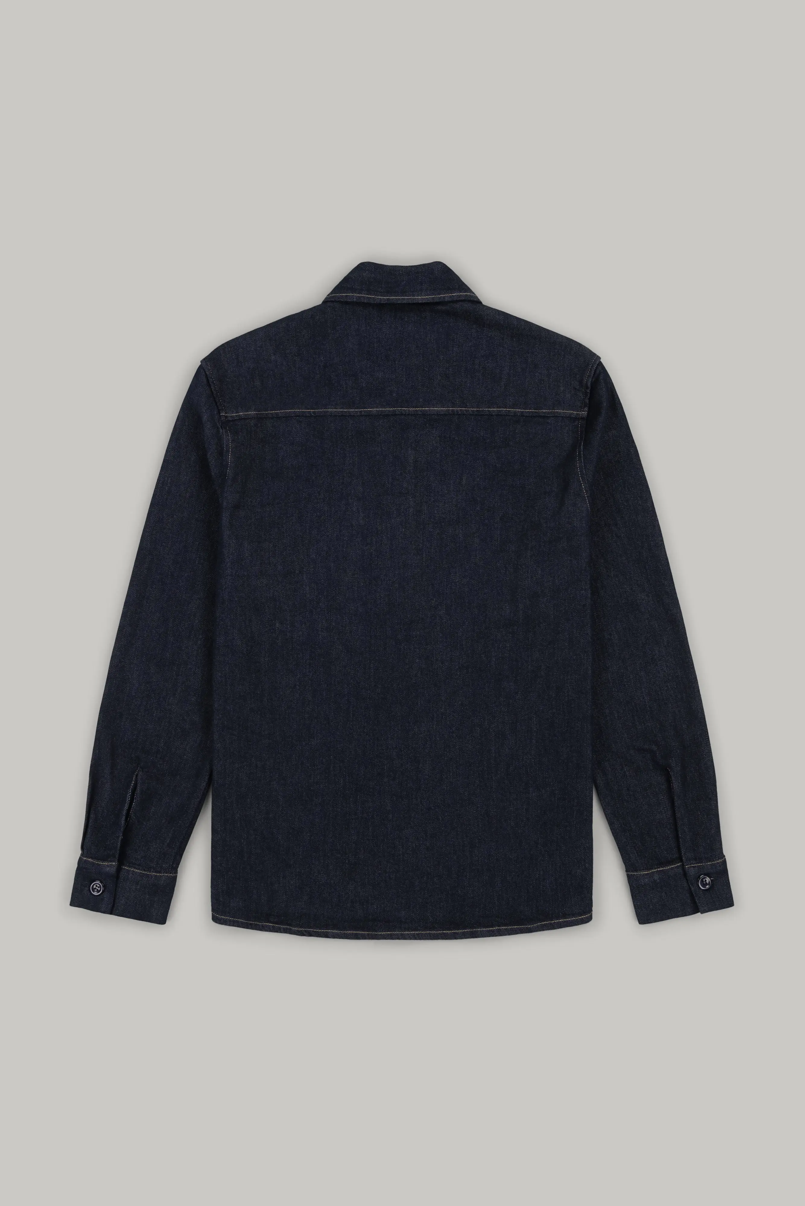 Bart Denim Button Overshirt - EverBlue - Image 12