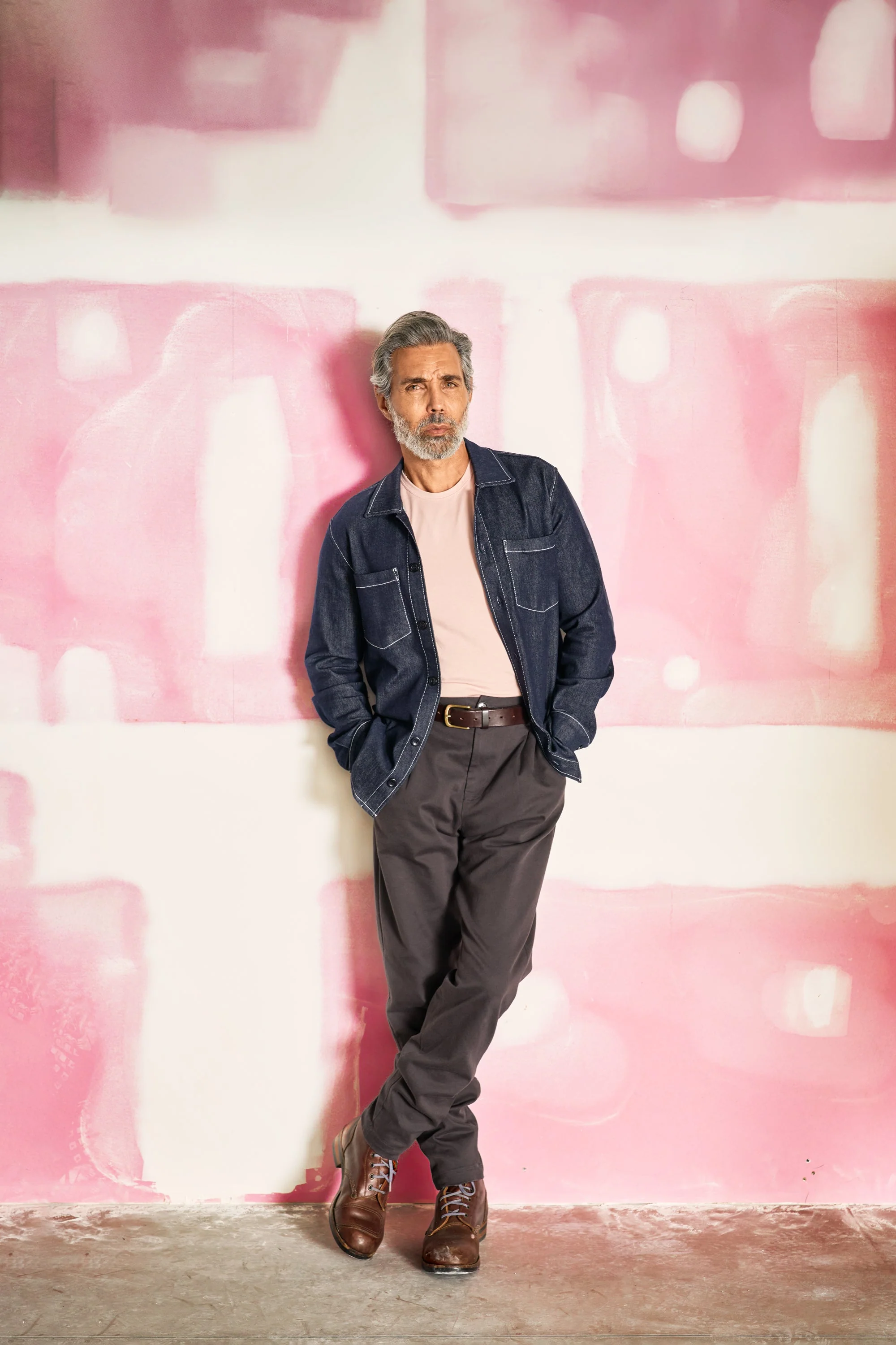 Bart Denim Button Overshirt - EverBlue - Image 3