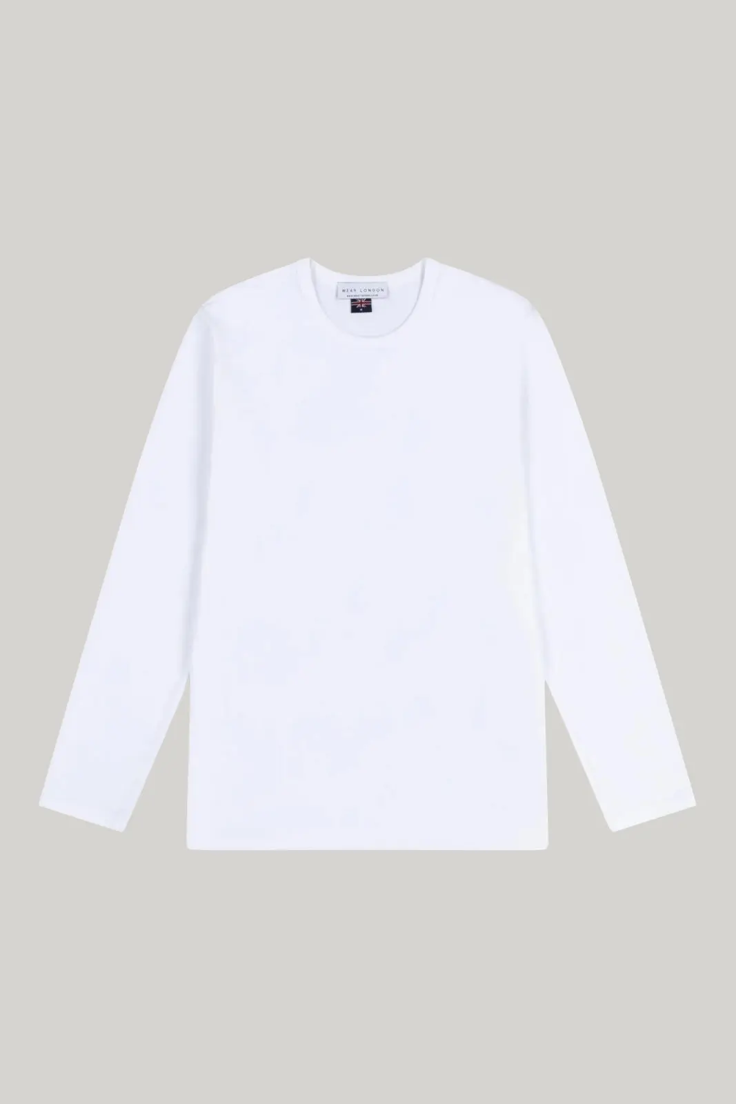 Bevis Long Sleeve Cotton t-shirt - White - Image 5