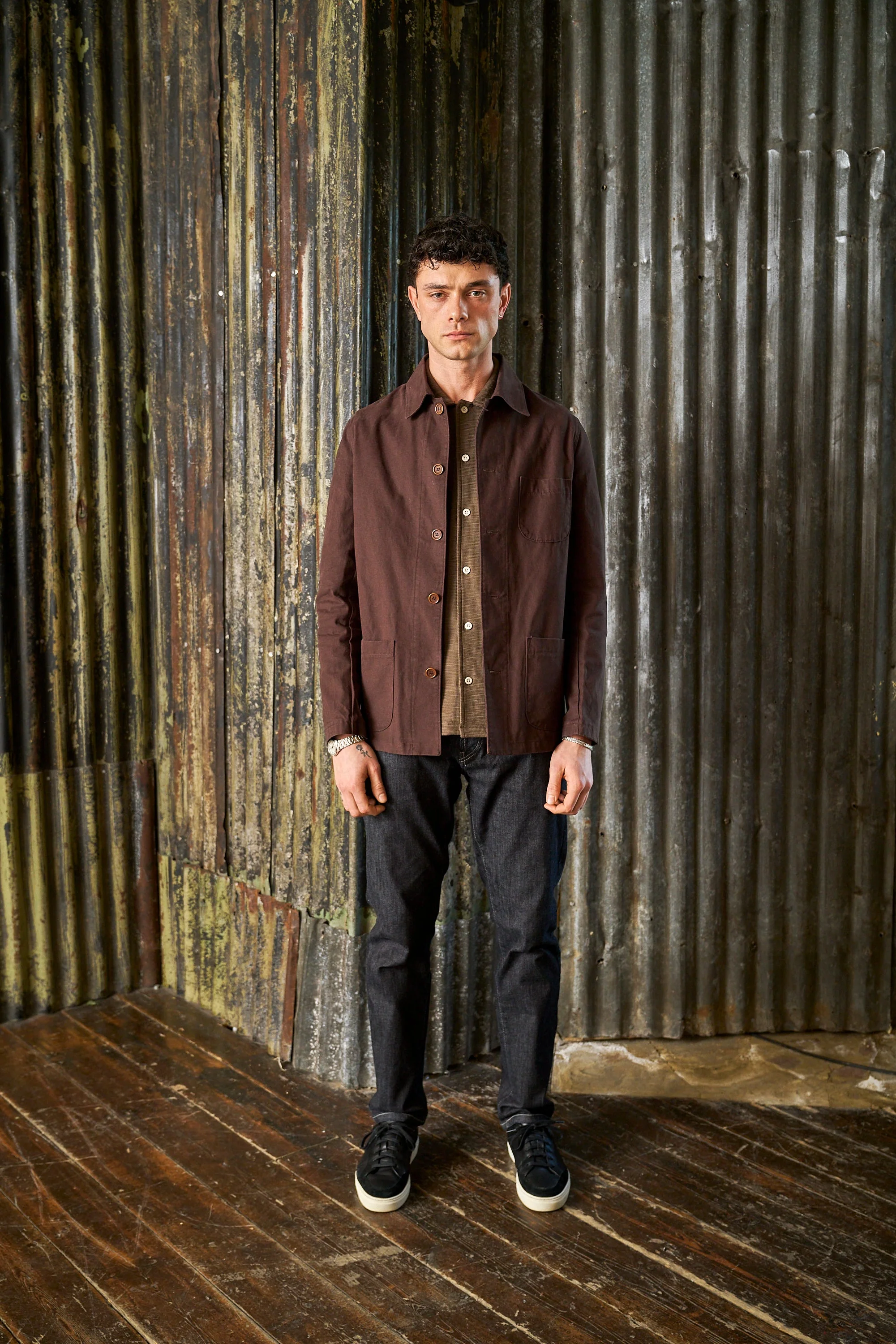 Chiltern Shacket - Chocolate Canvas - Image 4