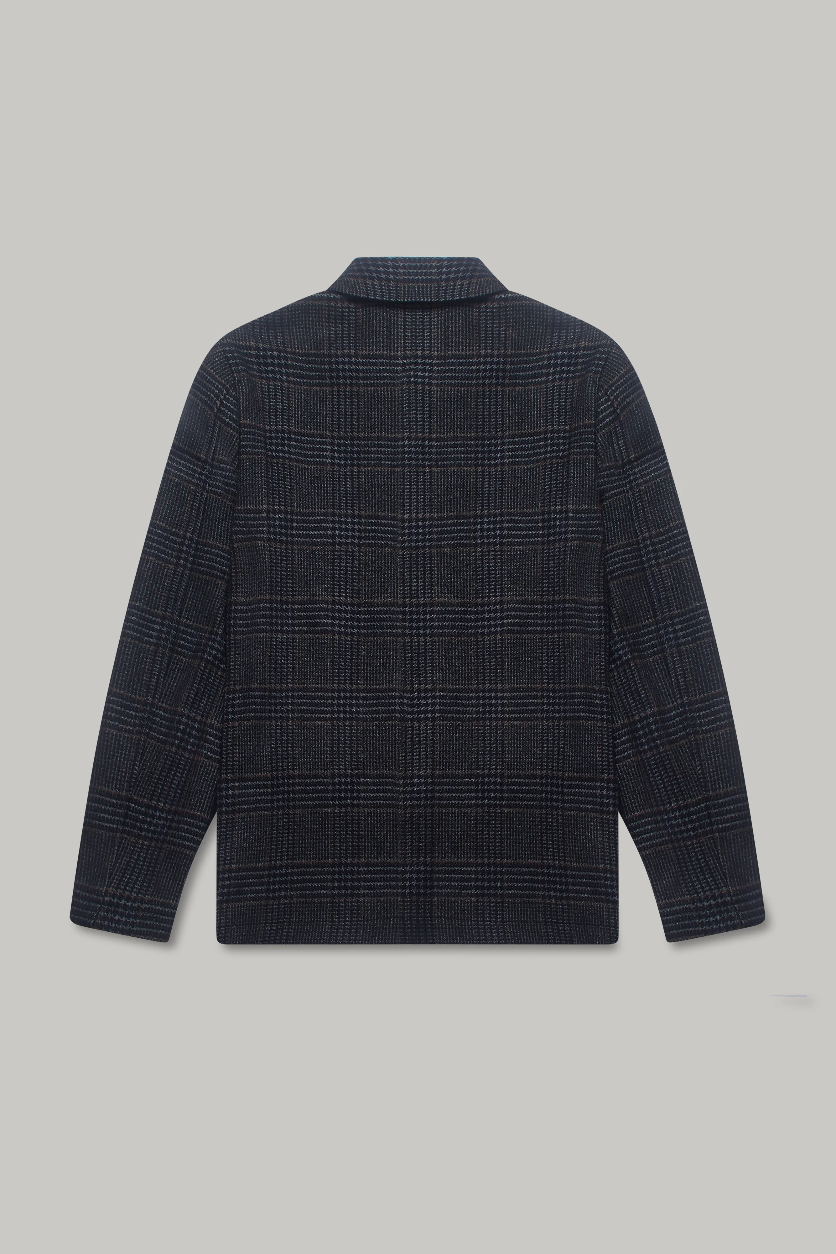 Commercial Jacket - Grey Wool Check - Image 6