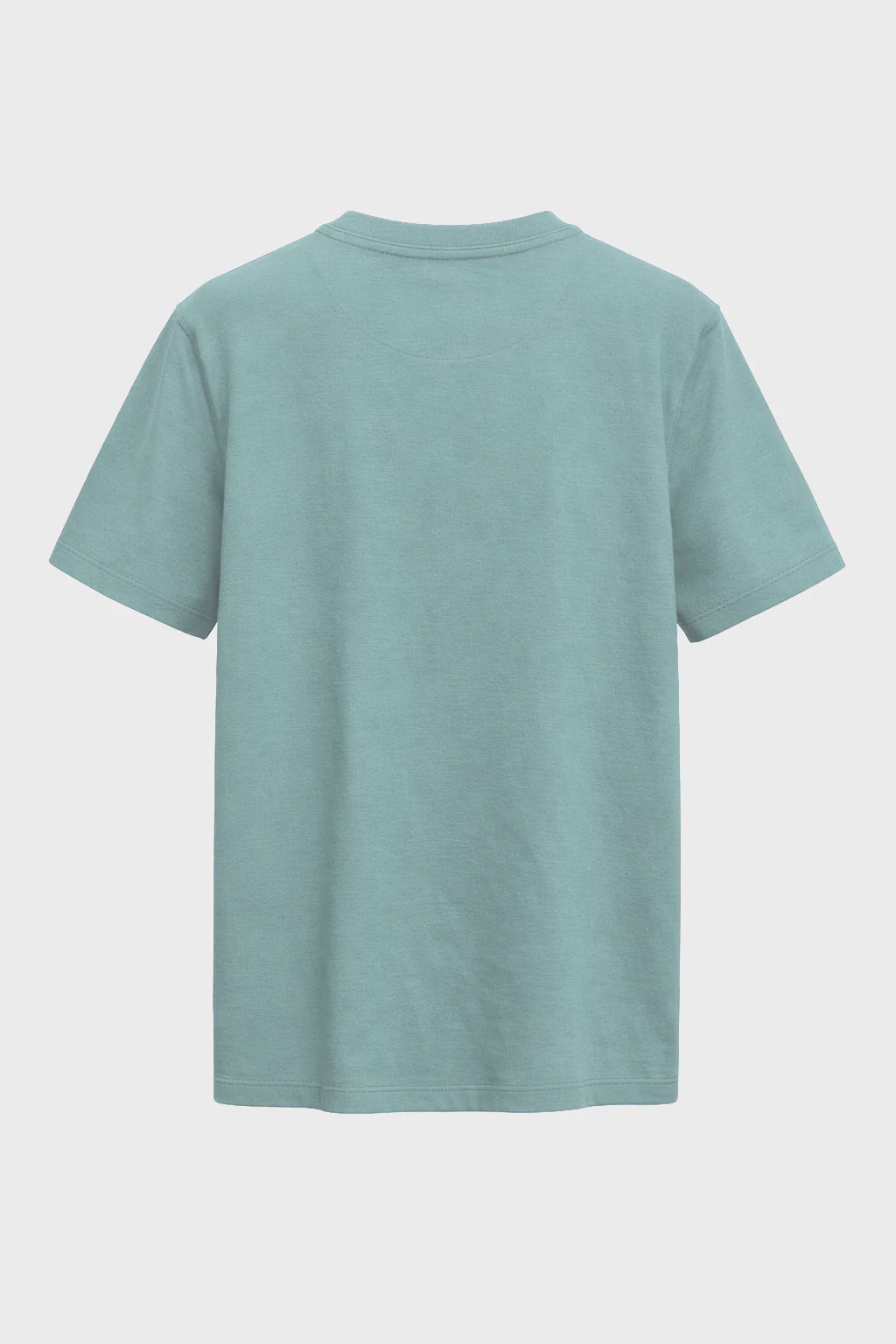 Dalston Heavyweight Cotton T-Shirt - Teal - Image 8