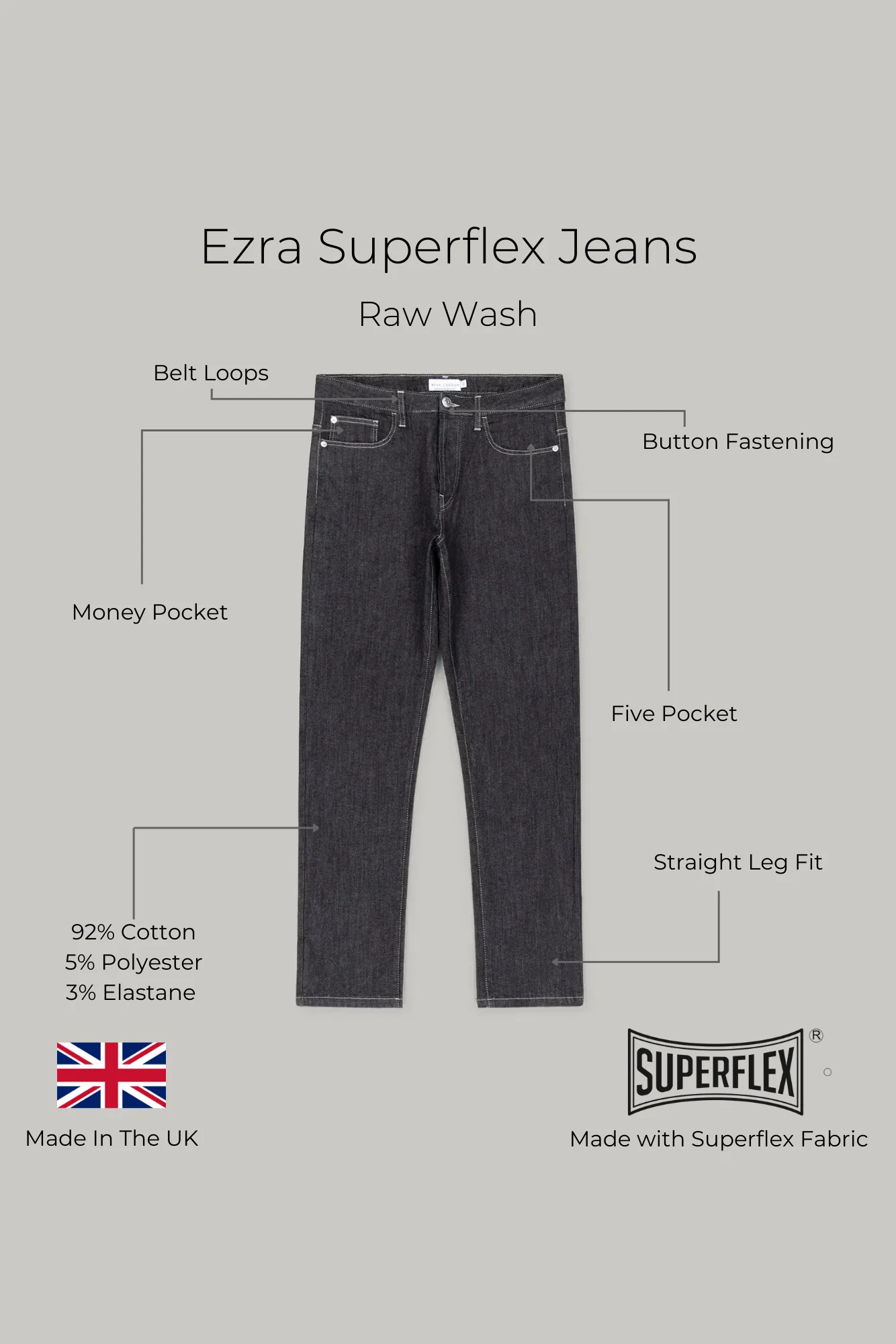 Ezra Jean - Raw Wash Superflex - Image 11