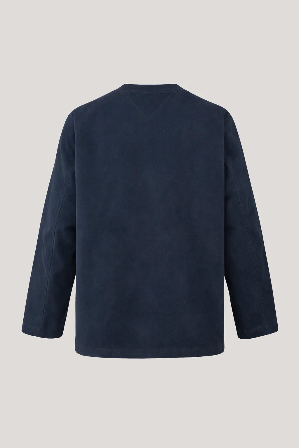 Fleming V-Neck Shacket - Navy Moleskin - Image 7