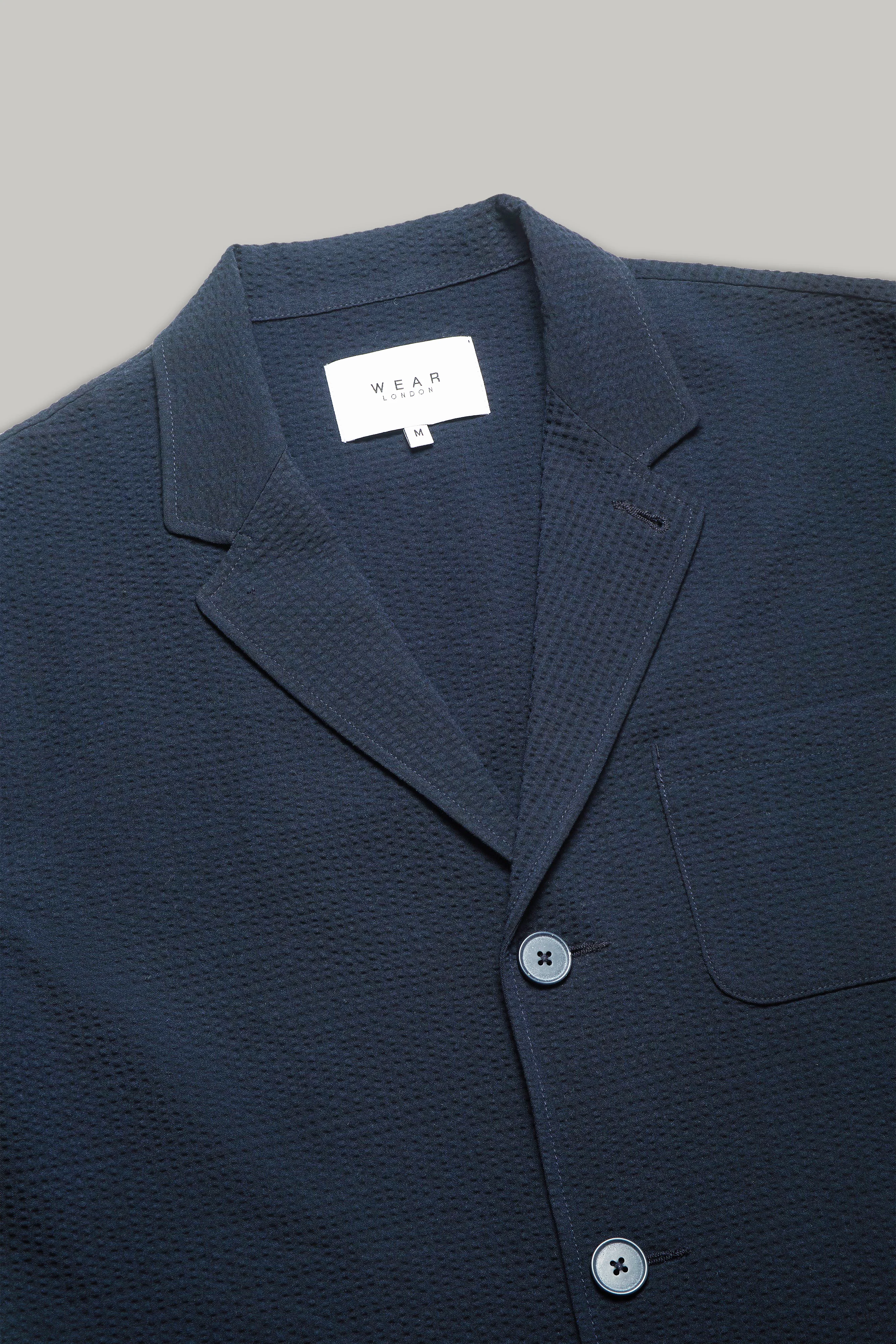 Geno Blazer - Navy Seersucker - Image 4