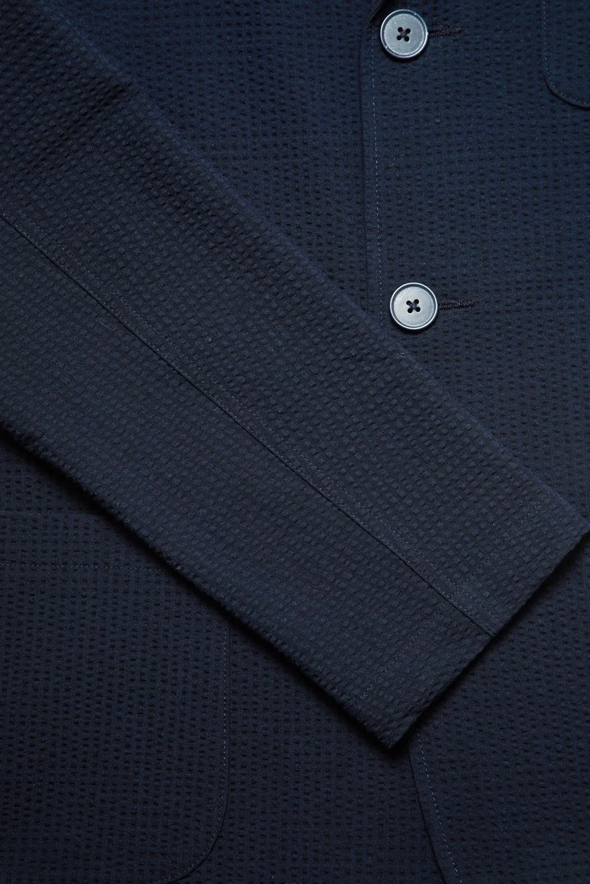 Geno Blazer - Navy Seersucker - Image 6