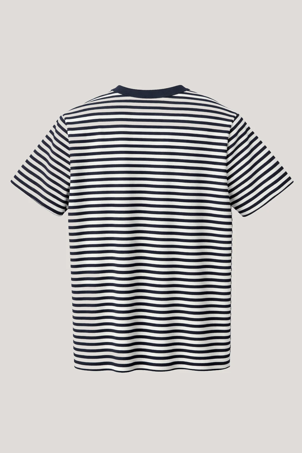 Gerard - Stripe T-Shirt - Off White Navy - Image 8