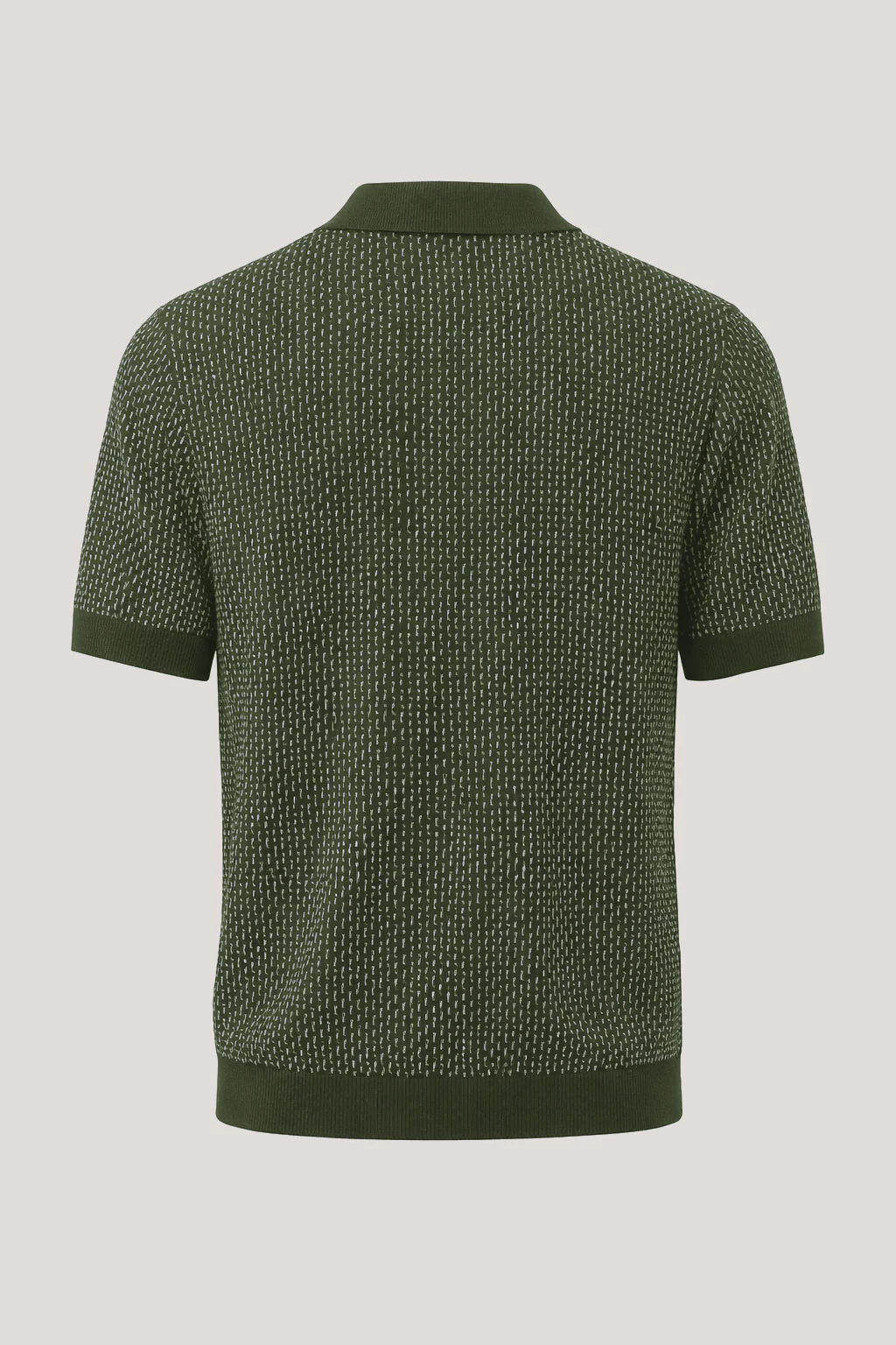 Lambeth - Button Through Knitwear - Olive - Image 8