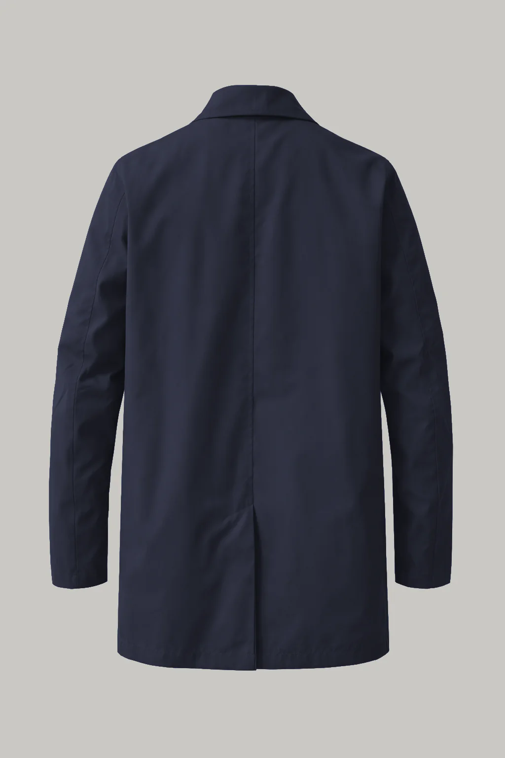 London Spring Lined Rain Mac - Navy Blue - Image 4