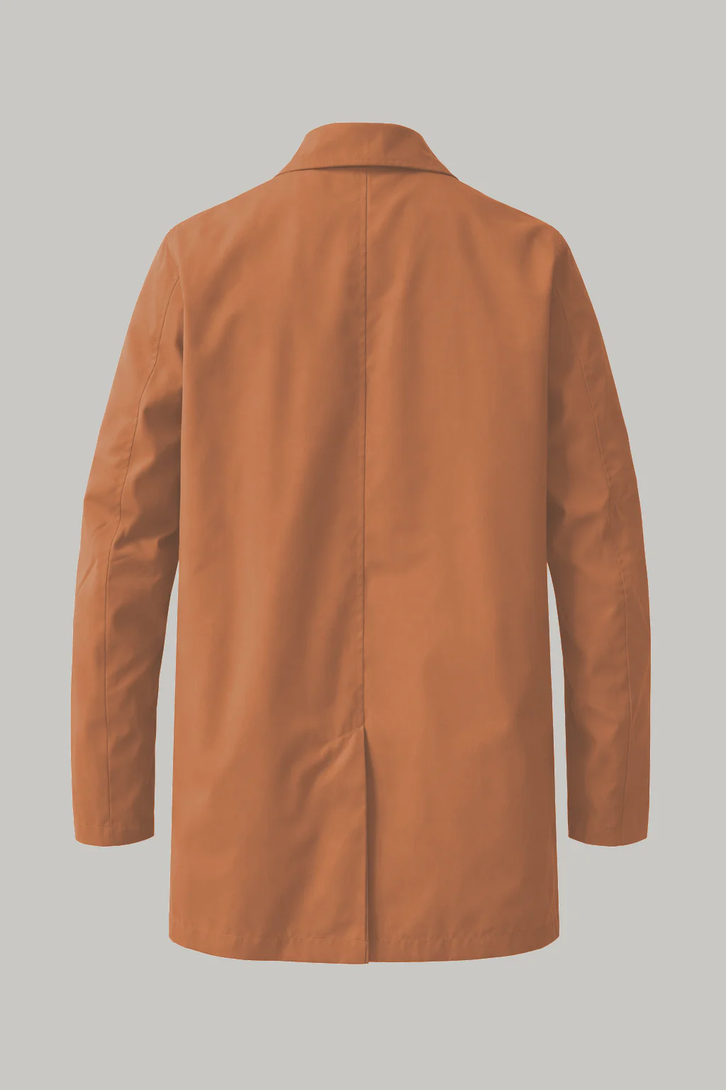 London Spring Lined Rain Mac - Orange - Image 5