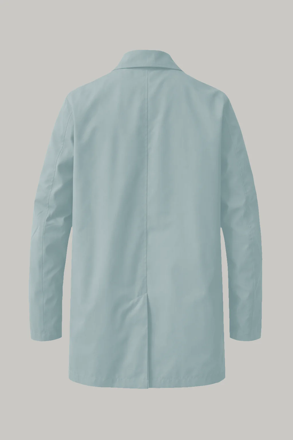 London Spring Lined Rain Mac - Sky Blue - Image 4