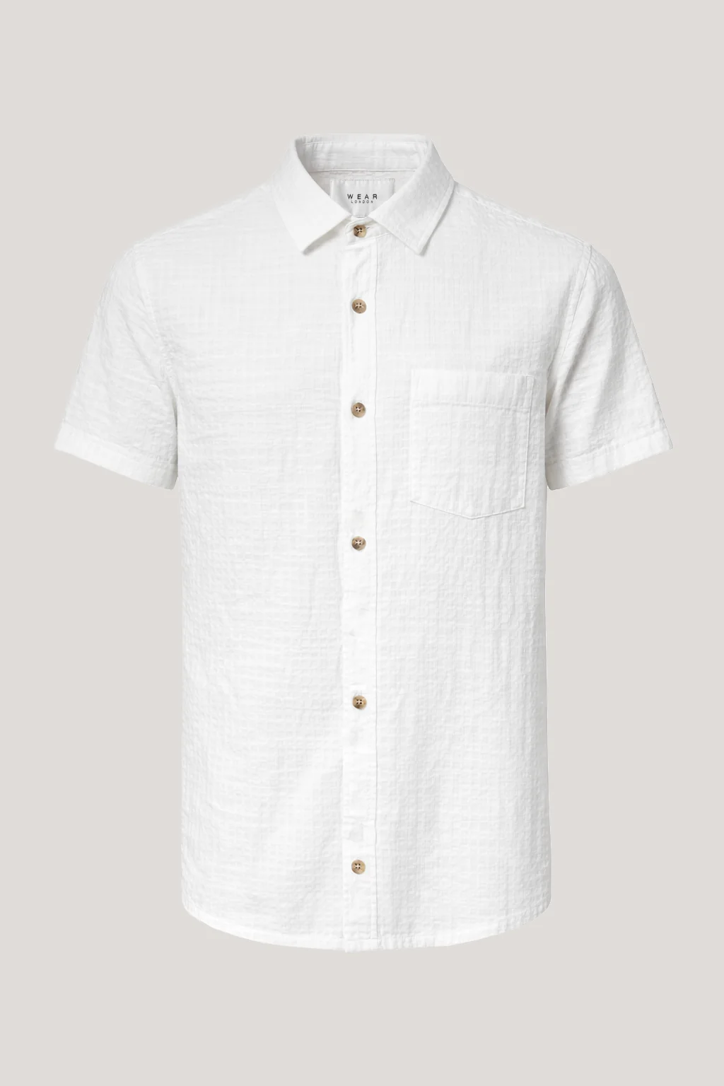 Senna Short Sleeve Shirt - Optic White