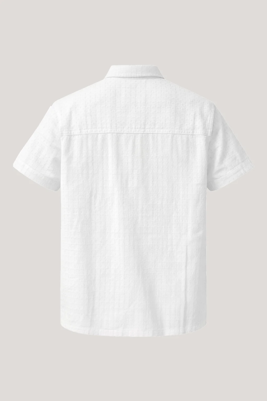 Senna Short Sleeve Shirt - Optic White - Image 2