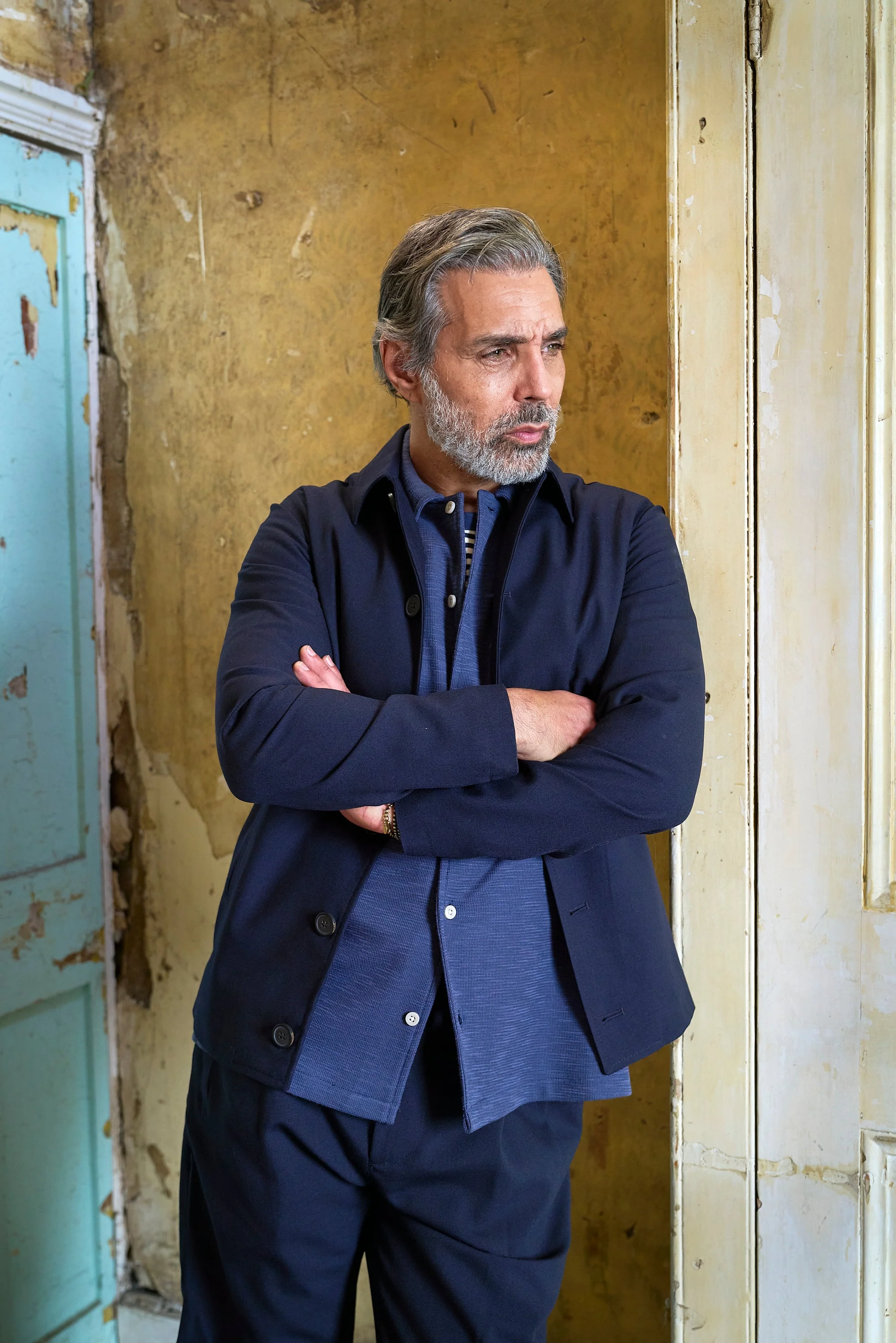 Sherratt Harrington - Navy Wool - Image 3