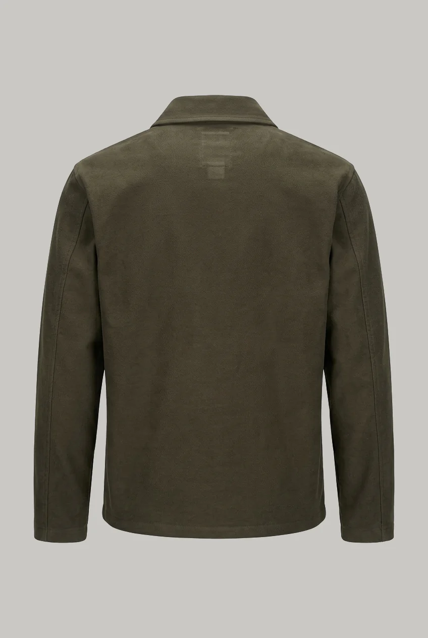 Southend Shacket Unlined - Khaki Moleskin - Image 5