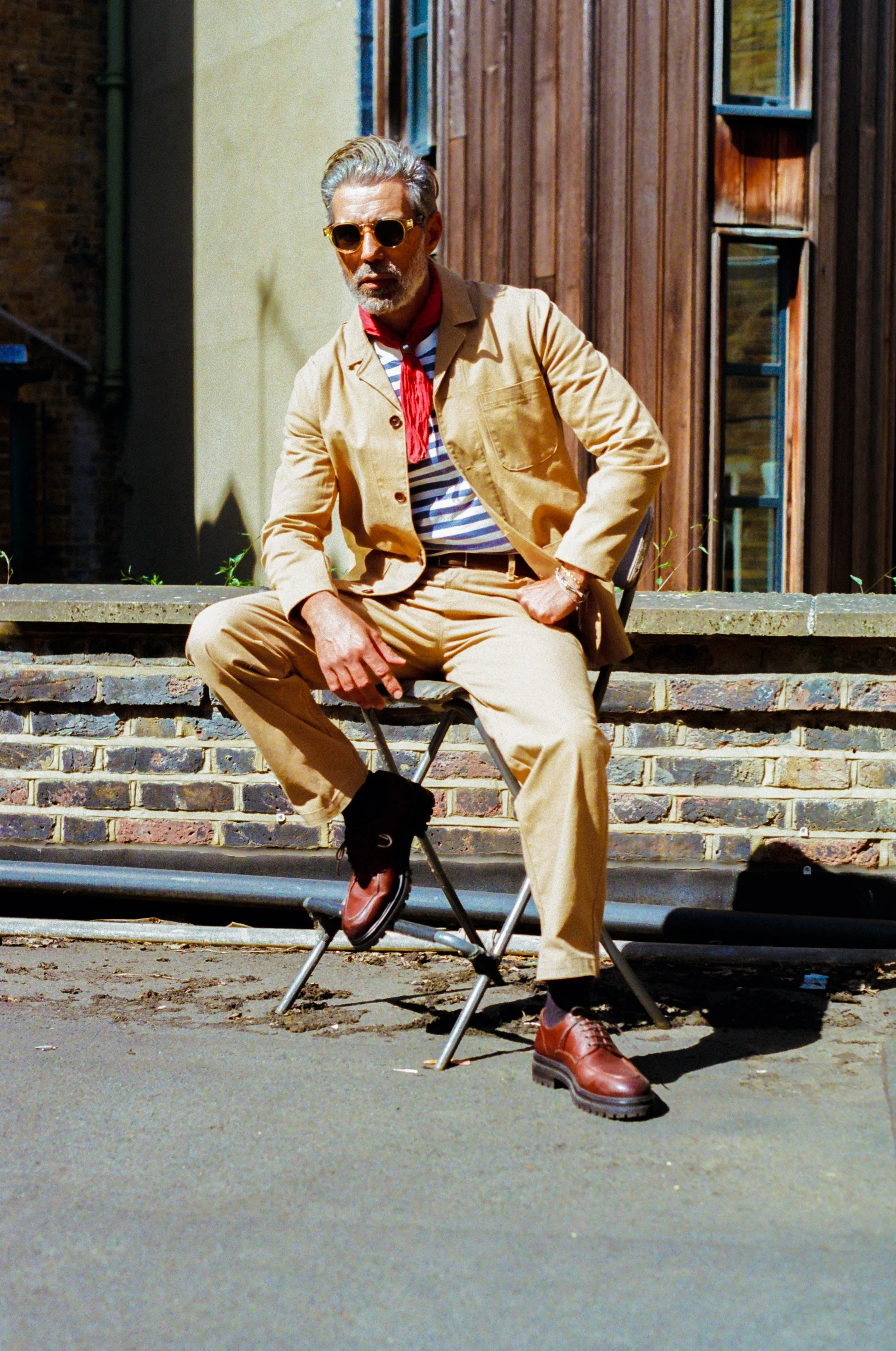 Temple Trouser - Camel Canvas