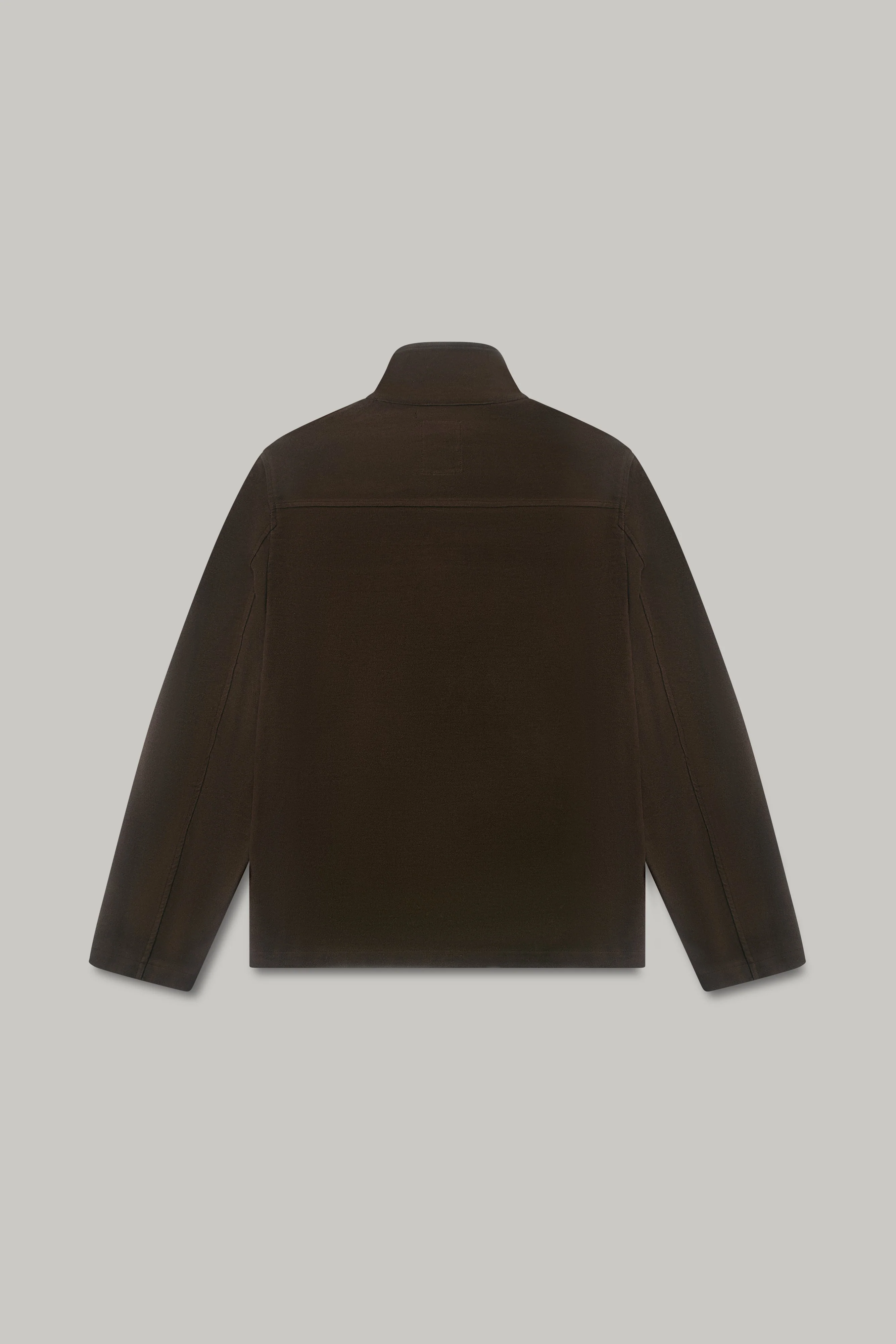 The Freddie Funnel Jacket - Chocolate Moleskin - Image 7