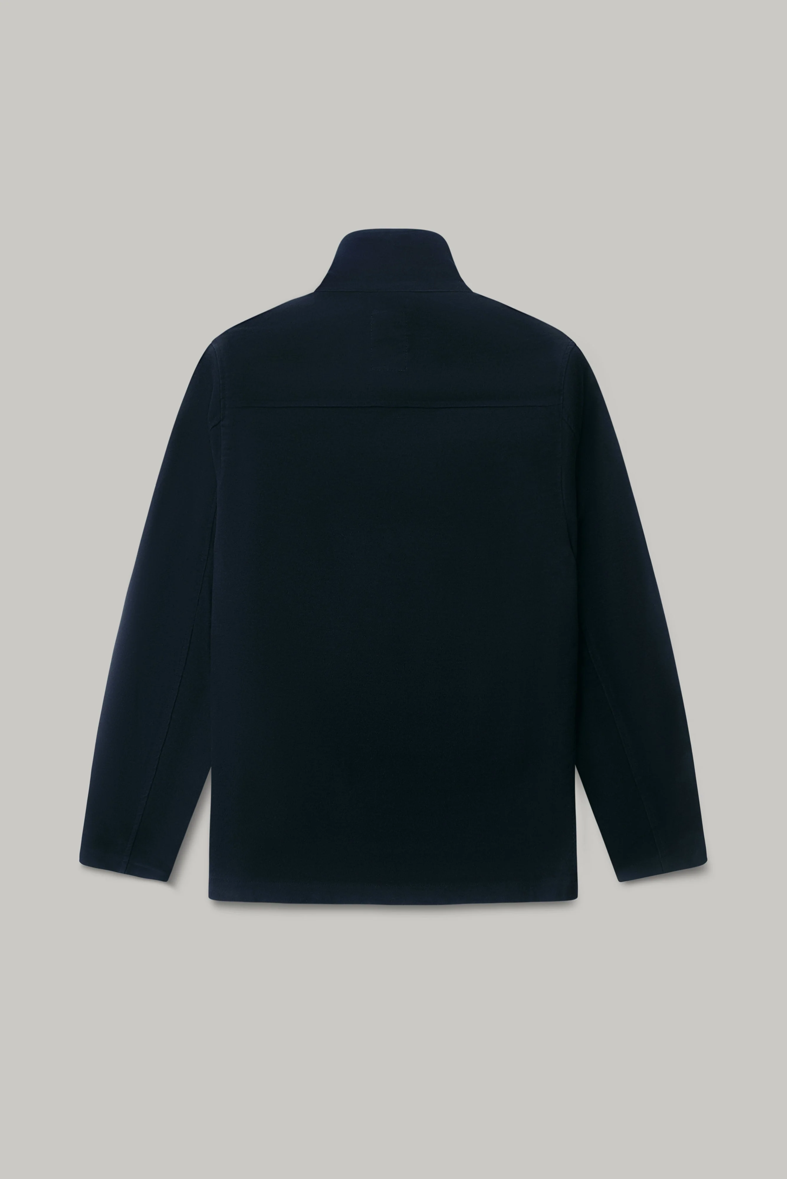 The Freddie Funnel Jacket - Navy Moleskin - Image 7