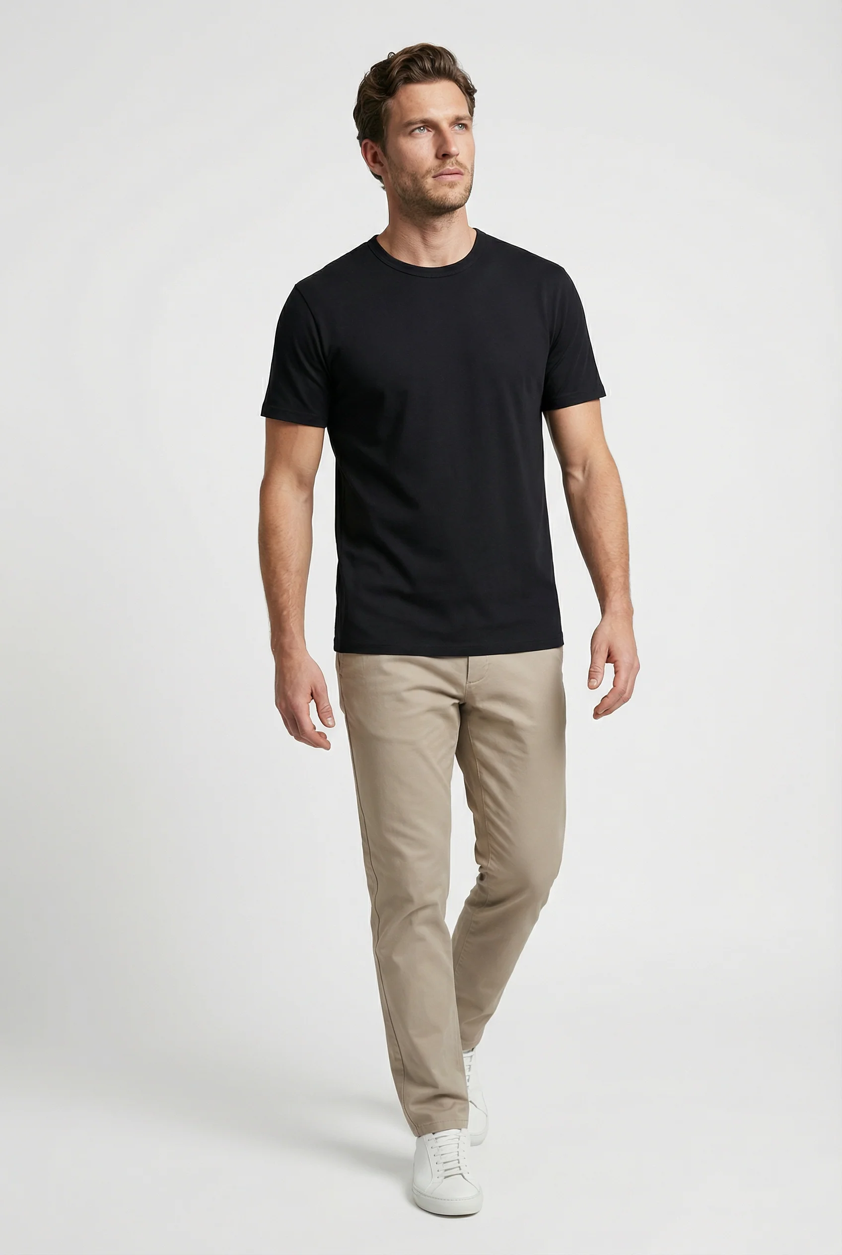 Trueman Regular Fit T-Shirt - Black - Image 4