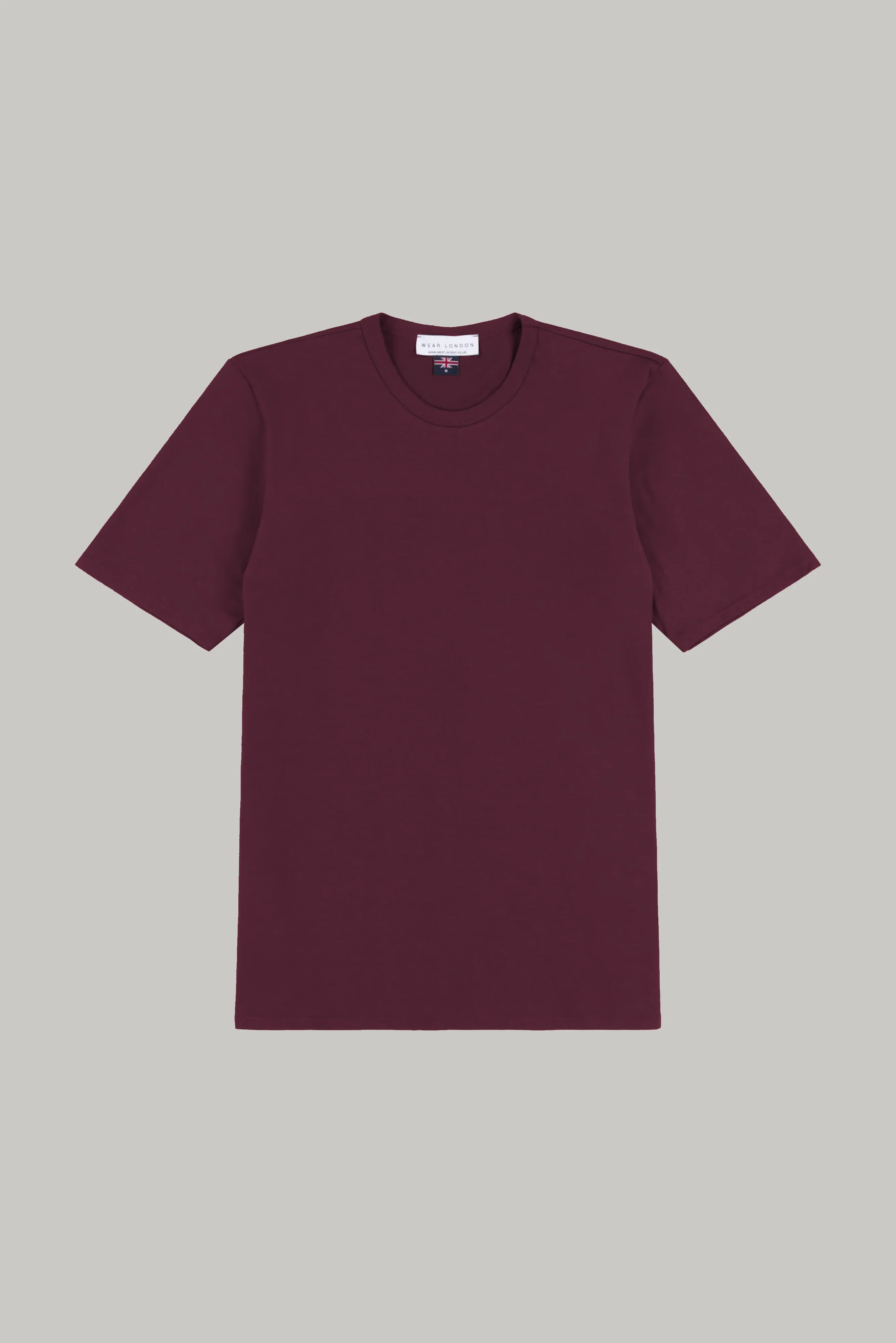 Trueman Regular Fit T-Shirt - Burgundy - Image 3