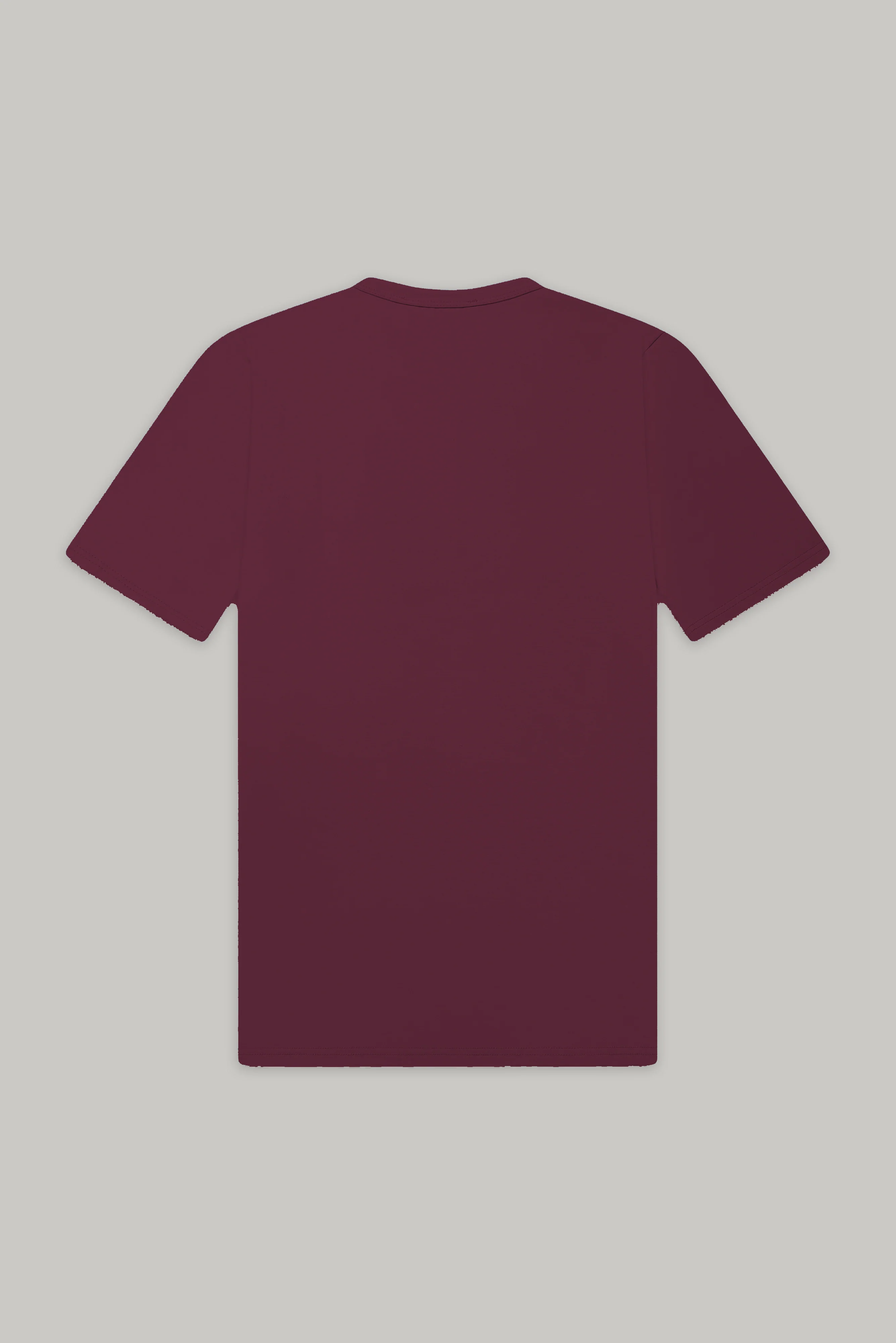 Trueman Regular Fit T-Shirt - Burgundy - Image 8