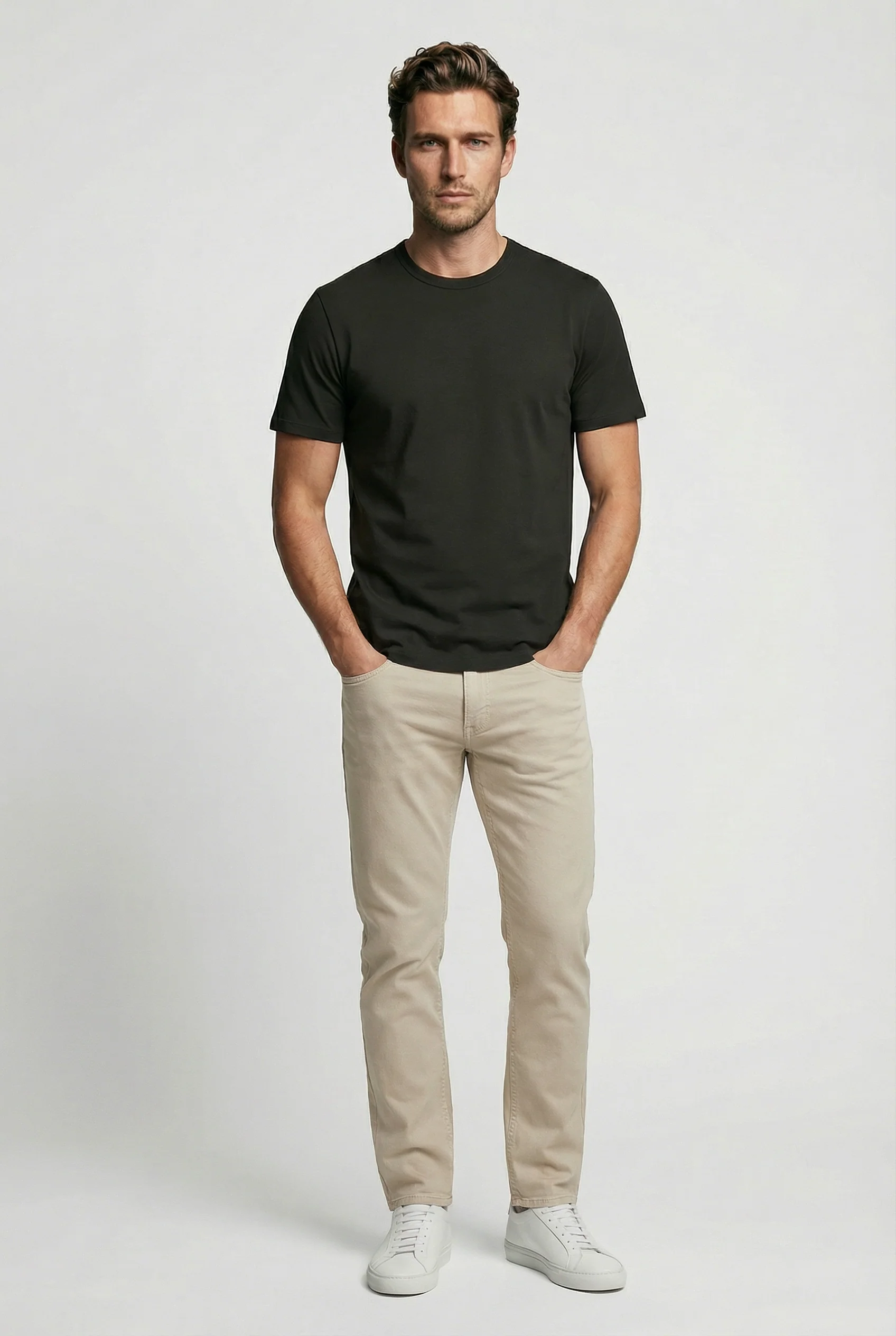 Trueman Regular Fit T-Shirt - Chocolate - Image 6
