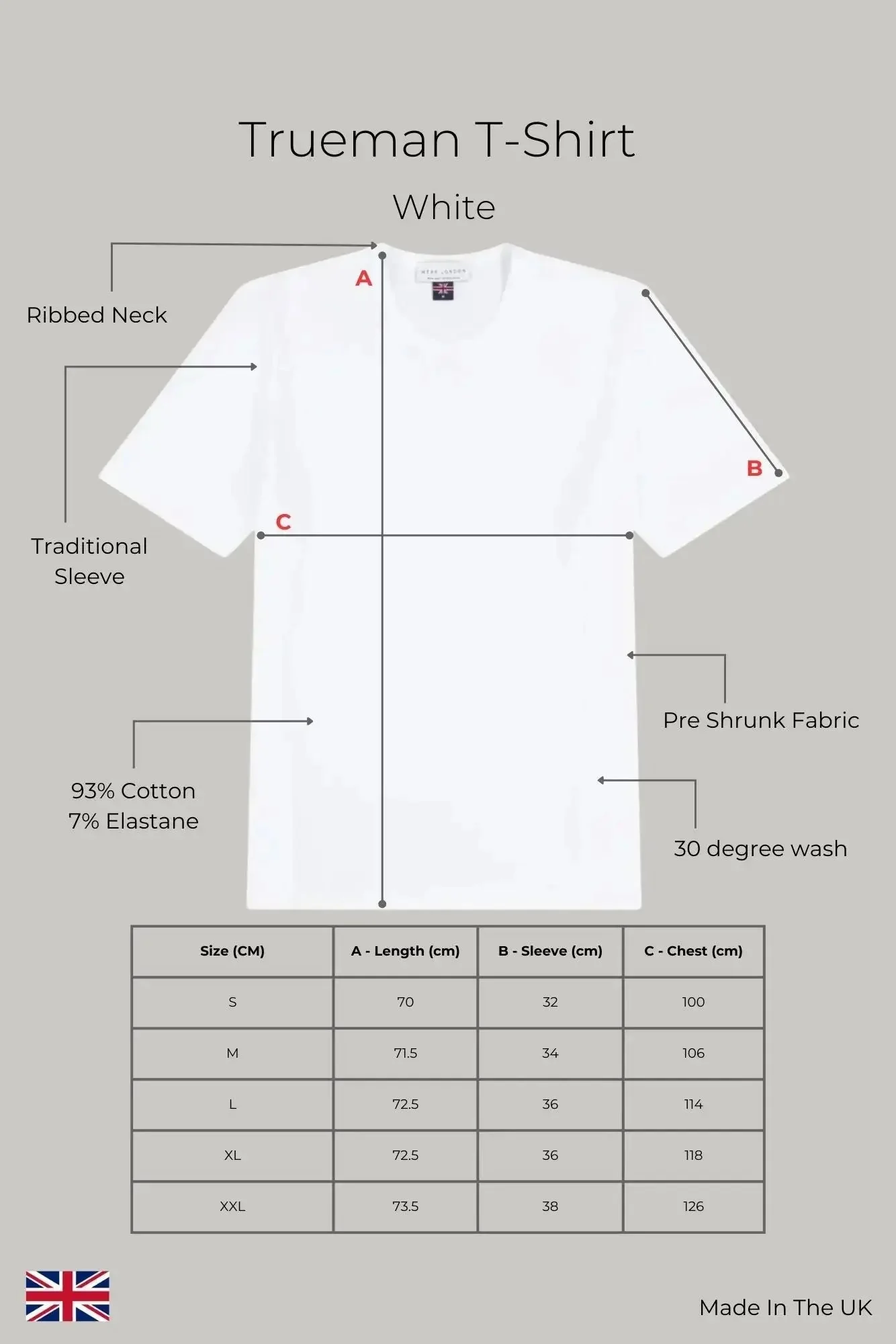 Trueman Regular Fit T-Shirt - White - Image 6