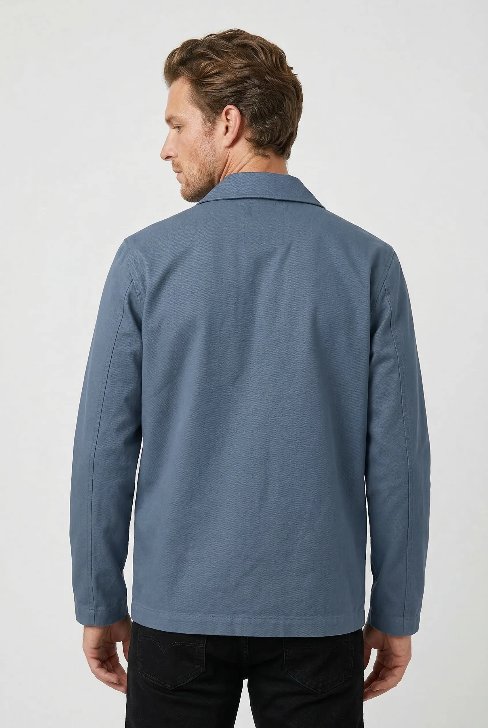 Tuxford Casual Blazer - Navy canvas - Image 8