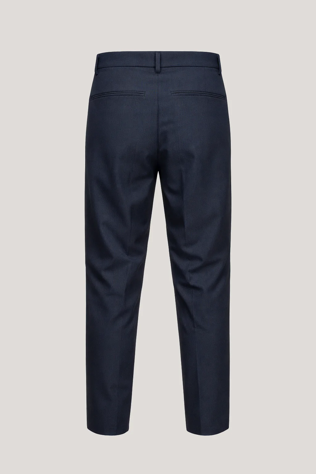 Walden Smart Pleated Trouser - Navy - Image 3