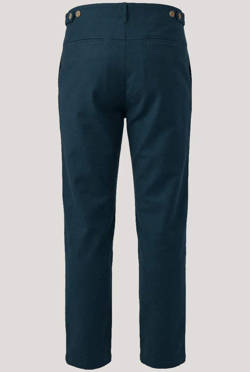 Wentworth Trouser - Navy Moleskin - Image 4