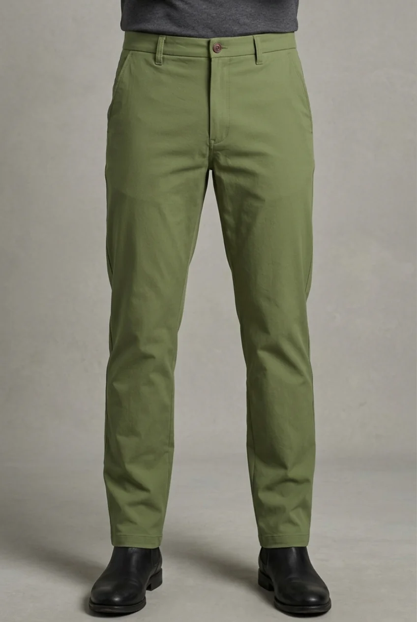 Wentworth Trouser - Olive Superflex