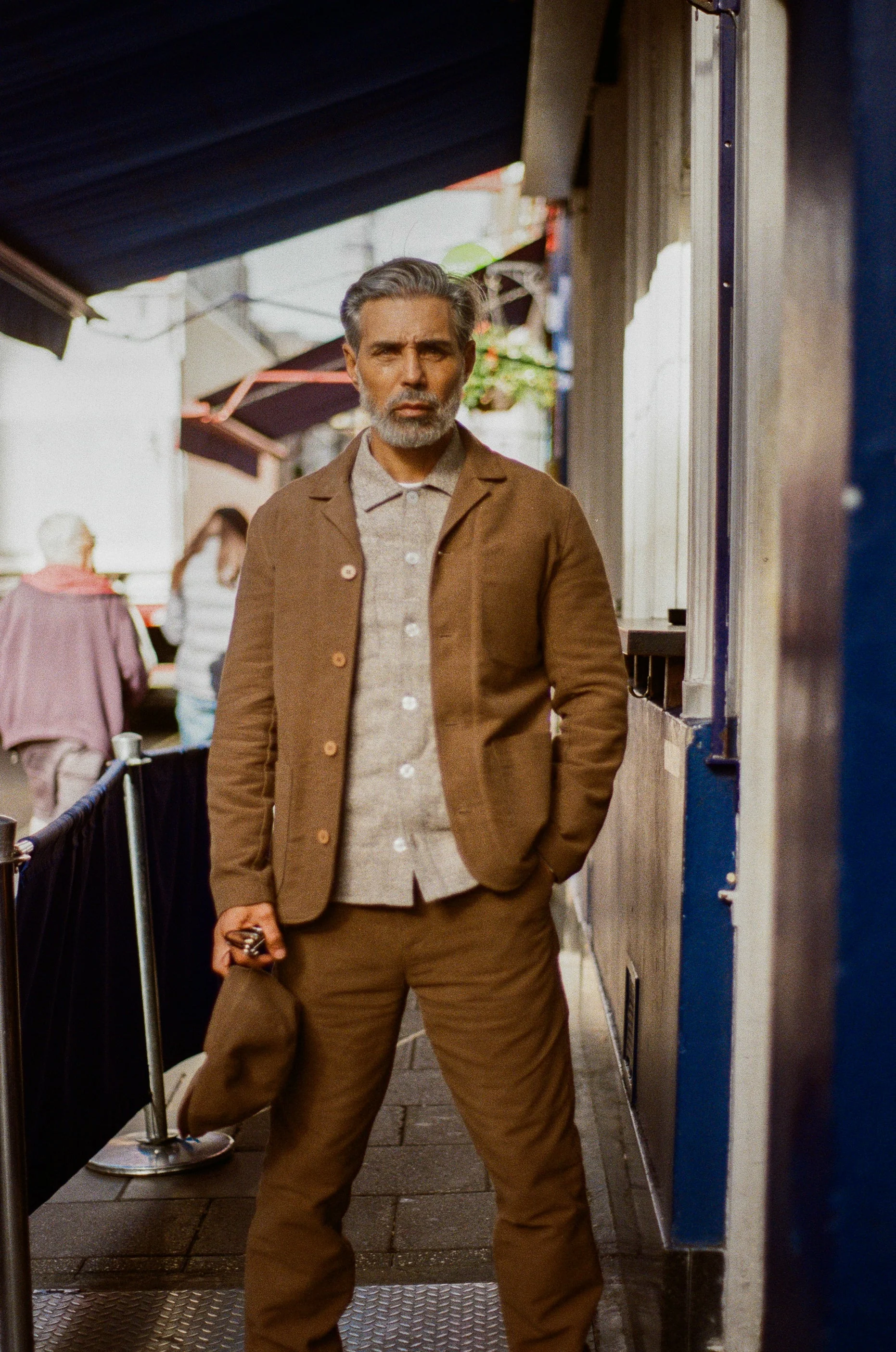 Wentworth Trouser - Pindot Moleskin Camel - Image 3