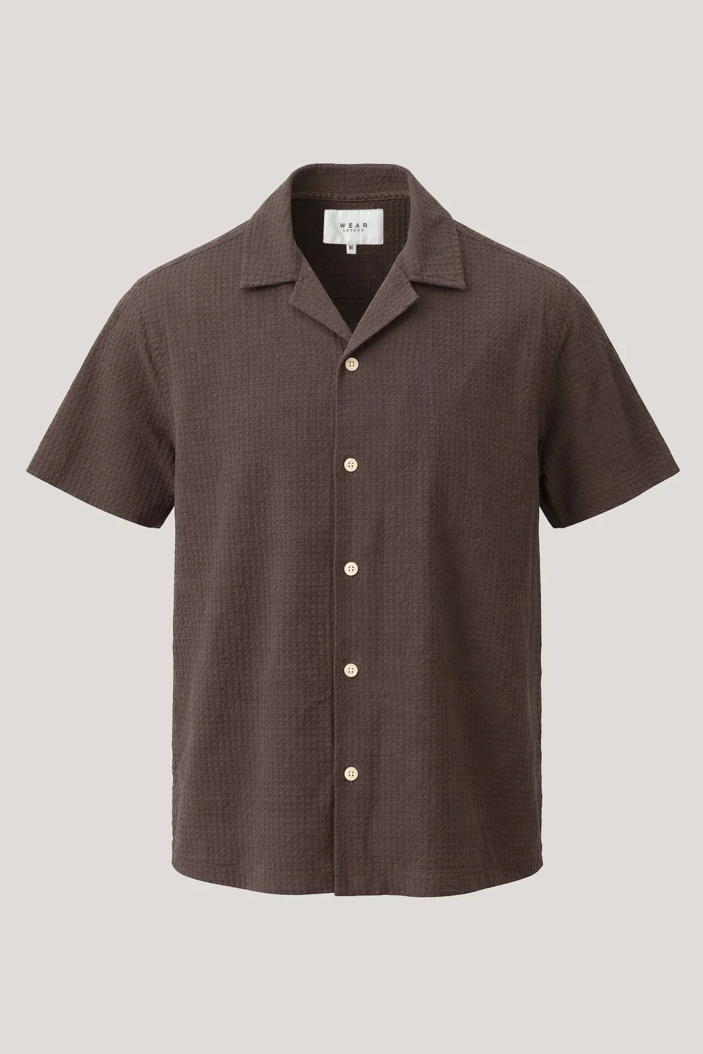 Wilkes Revere Short Sleeve Shirt - Chocolate