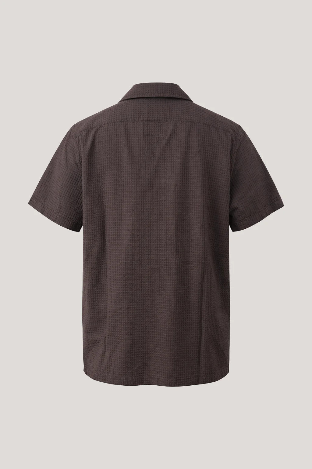 Wilkes Revere Short Sleeve Shirt - Chocolate - Image 2